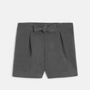 Stylish Kids Charcoal Bow Shorts